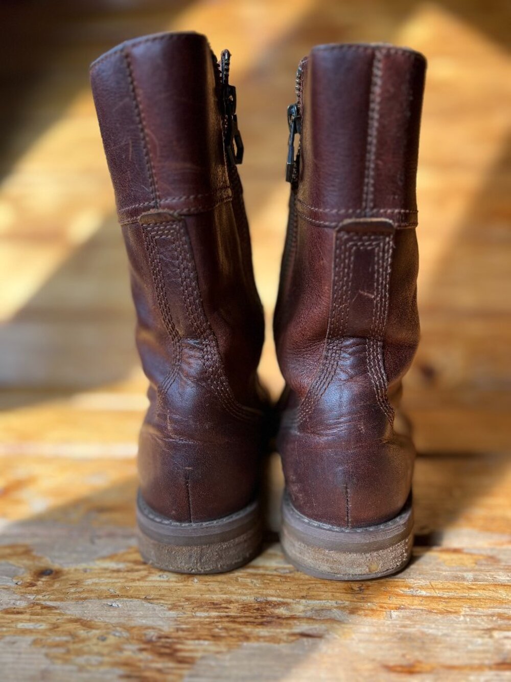 Brown Timberland boots - Picture 6 of 7
